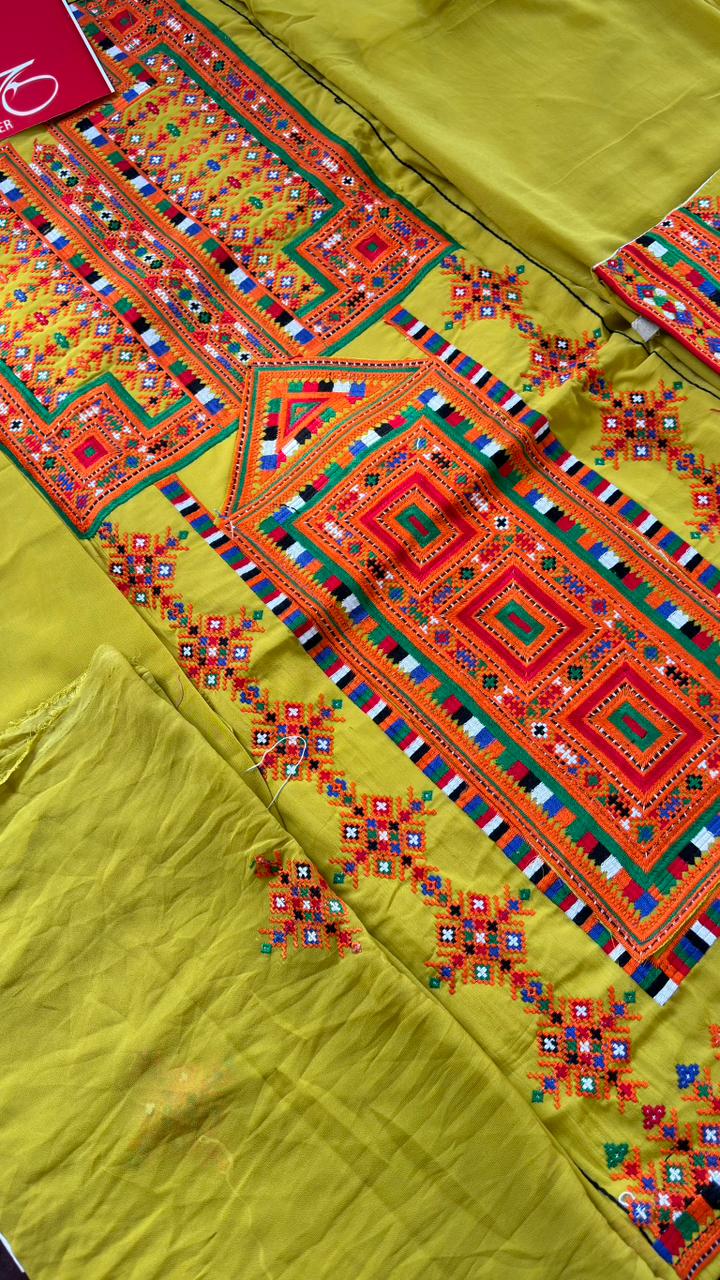 Balochi embroidery dress