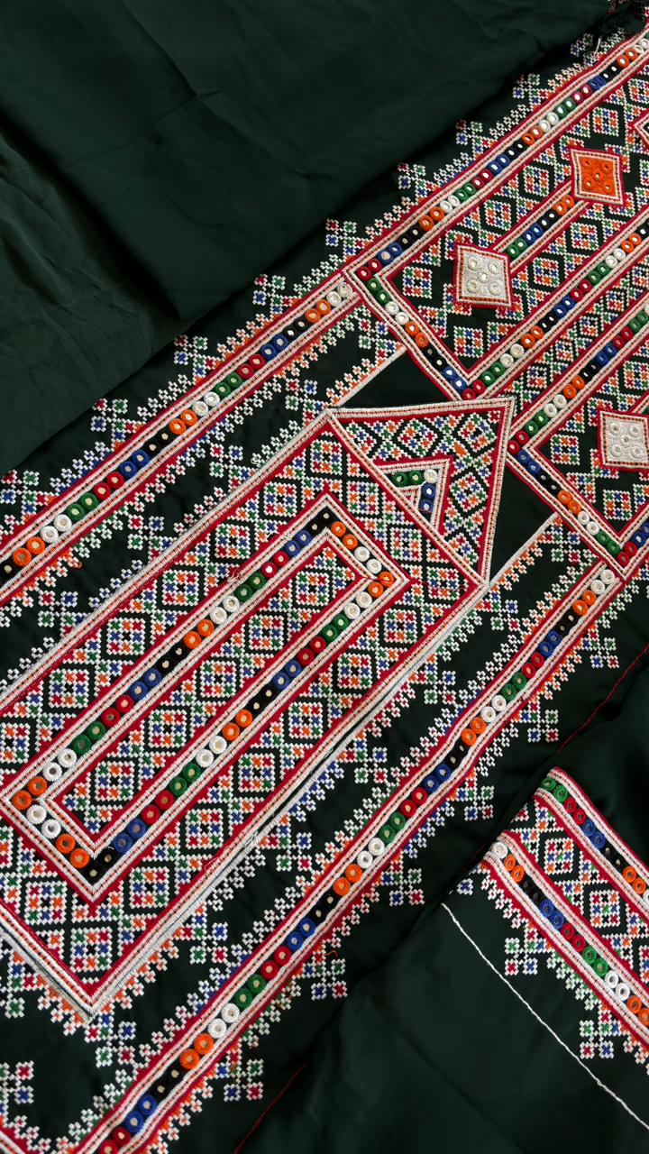 Balochi embroidery dress