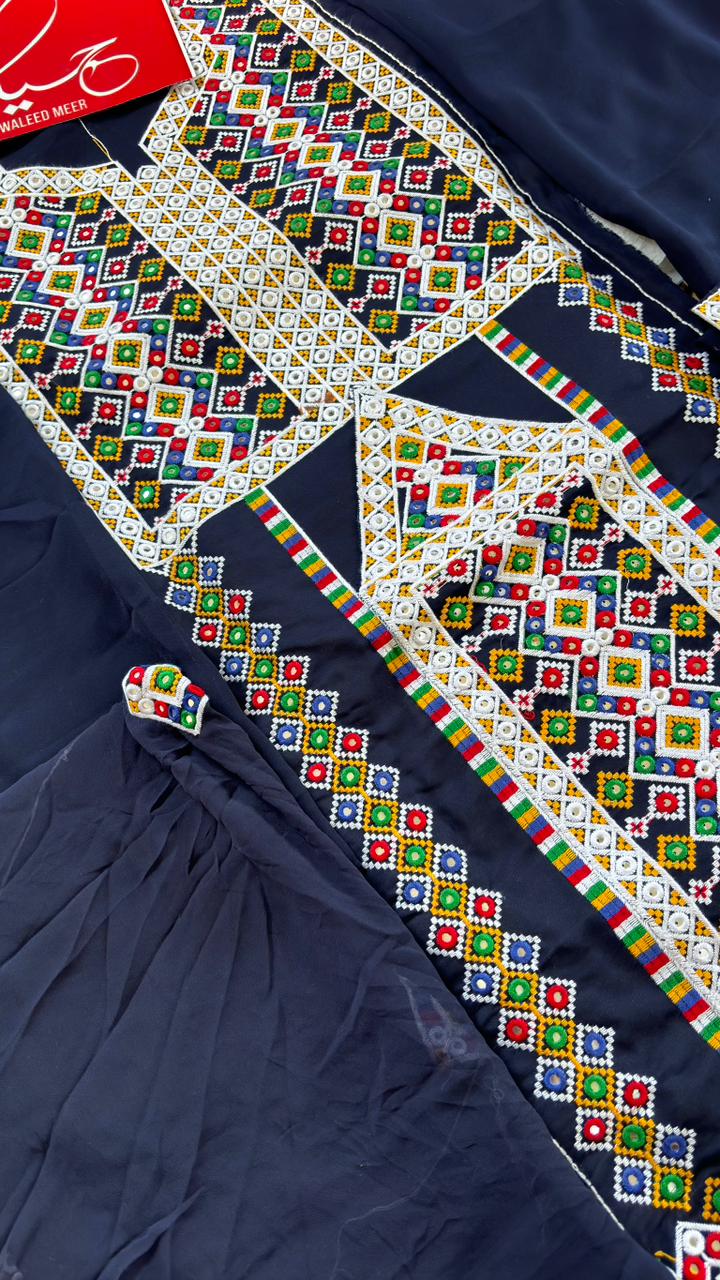 Balochi embroidery dress